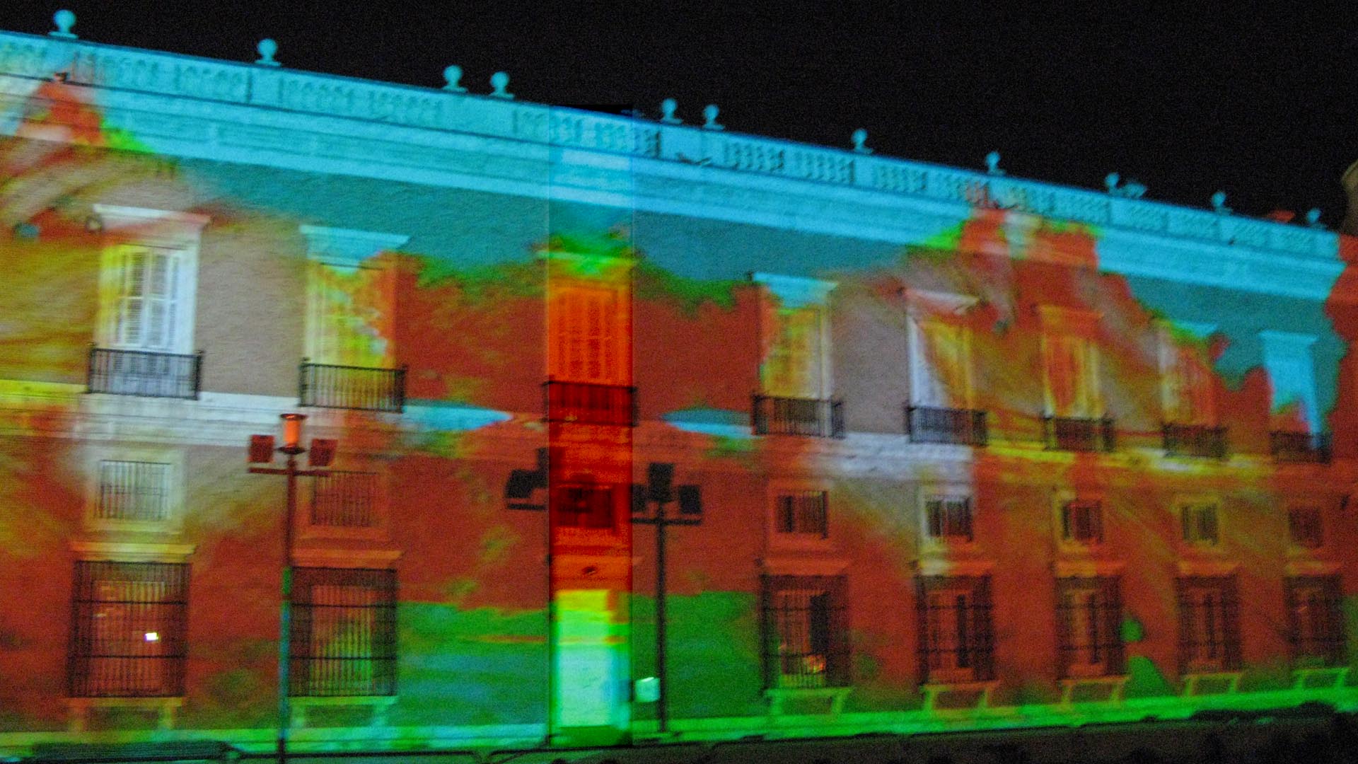 The Unreal Site, Palacio Real de Aranjuez,  Mapping 